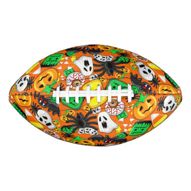 Ballon De Foot Fête des Candies Éffrayantes d'Halloween (Devant)