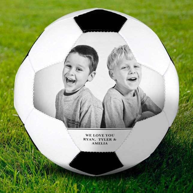 Ballon De Foot Fête du Père moderne Photo personnalisée (Créateur téléchargé)