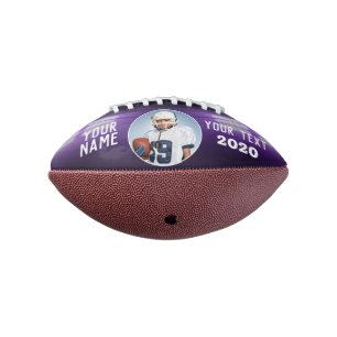 Ballon De Foot Feux Stadium Custom Football Purple