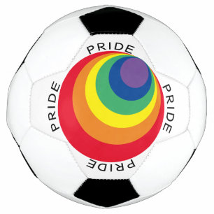 Ballon De Foot Fierté arc-en-ciel LGBTQ