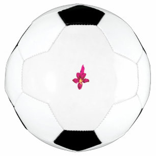 Ballon De Foot Fille Design, Or Léger, Rouge Purplish