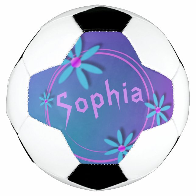 Ballon De Foot Filles Cool et amusant Personnalisé (Devant)