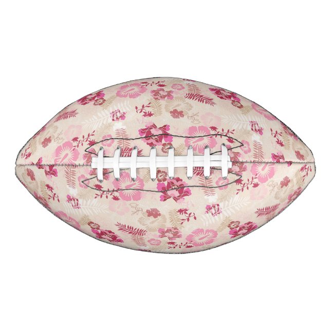 Ballon De Foot Fleurs modernes roses mignonnes motif Haut basket (Devant)