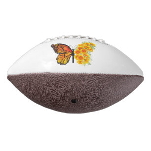 Ballon De Foot Flower Butterfly with Yellow California Poppy