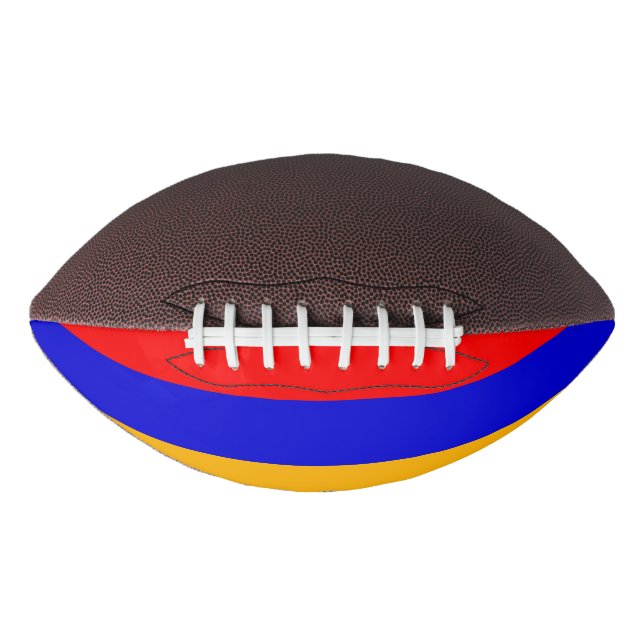 Ballon De Foot Football américain patriotique avec drapeau d'Armé (Devant)