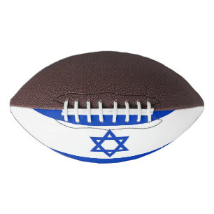 Ballon De Foot Football américain patriotique avec drapeau d'Isra