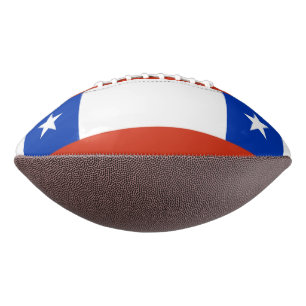 Ballon De Foot Football américain patriotique avec drapeau du Chi