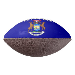Ballon De Foot Football américain patriotique avec drapeau du Mic