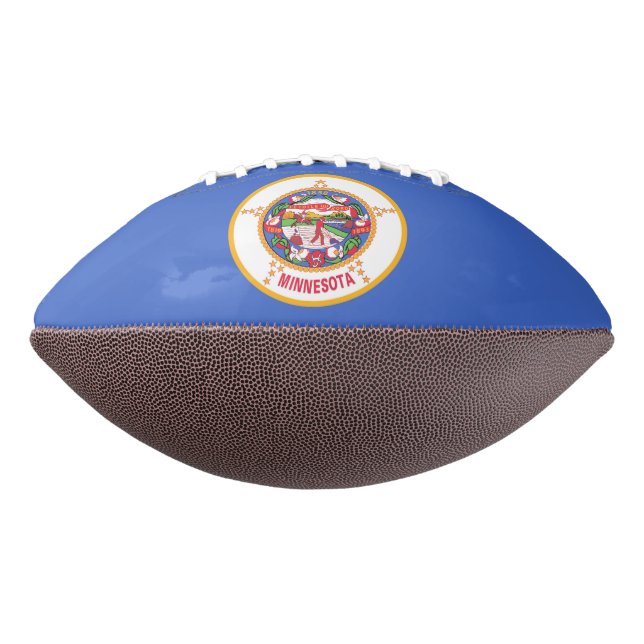 Ballon De Foot Football américain patriotique avec drapeau du Min (Tourné à 270°)