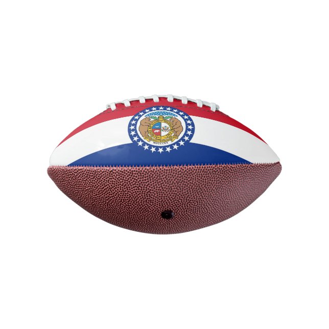 Ballon De Foot Football américain patriotique avec drapeau du Mis (Tourné à 270°)