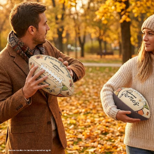 Ballon De Foot Football de Friendsgiving personnalisé