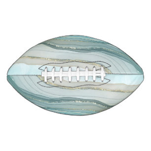 Ballon De Foot Football Motif Agate