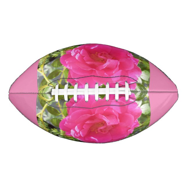 Ballon De Foot Football Rose (Devant)