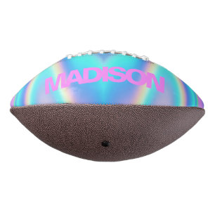 Ballon De Foot Footballs Personnalisé Holographique Girly Unicor