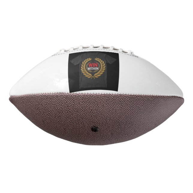 Ballon De Foot "Gagnez à l'intérieur." (Tourné à 270°)