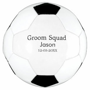 Ballon De Foot garçon d'honneur enterrement de vie de jeune fille