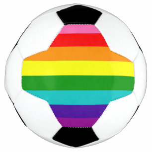 Ballon De Foot Gay pride arc-en-ciel LGBT Original 8 bandes Drape