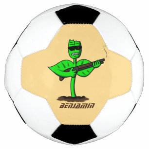 Ballon De Foot Germinator cyborg plante dessin humoristique
