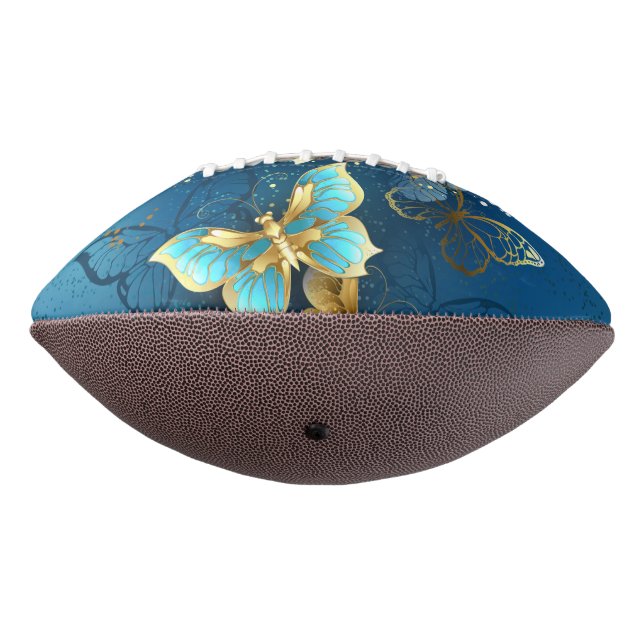 Ballon De Foot Golden butterflies (Tourné à 270°)