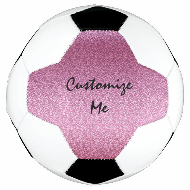 Ballon De Foot Gradier rose (Devant)