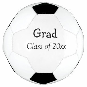 Ballon De Foot Graduation congrats classe de 20xx ajouter le nom