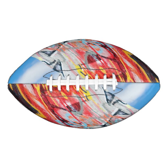 Ballon De Foot graffiti de planète (Devant)