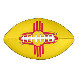Ballon De Foot Graphique Drapeau de l'état du Nouveau-Mexique dyn
