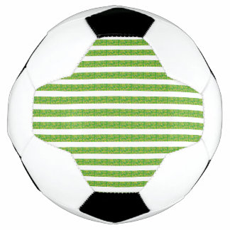 Ballon De Foot Green Geometric 