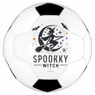Ballon De Foot Halloween Conception de sorcière Éffrayante - Vol 