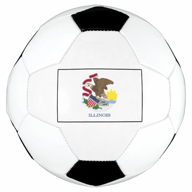 Ballon De Foot Illinois (Devant)