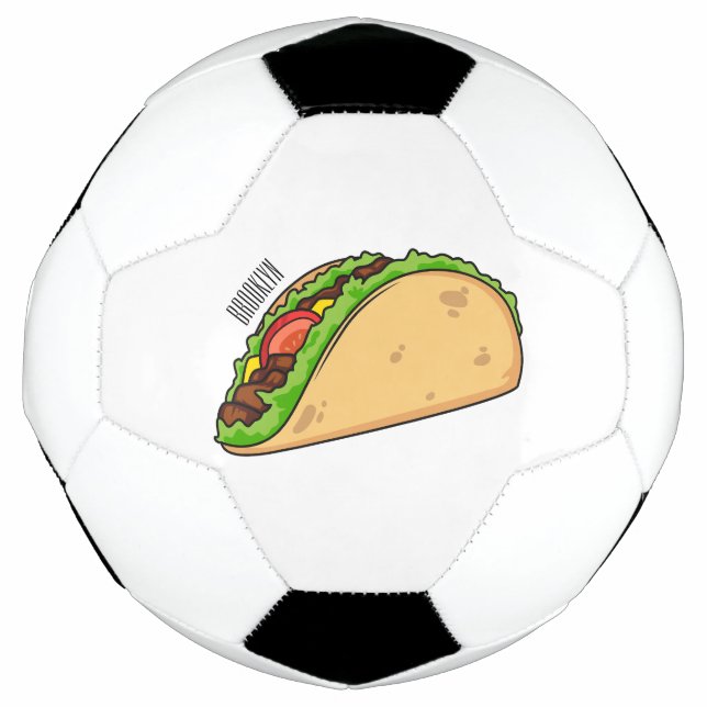 Ballon De Foot Illustration de dessin sur Taco (Devant)