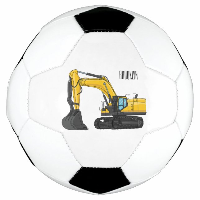 Ballon De Foot Illustration de la pelle Crawler (Devant)