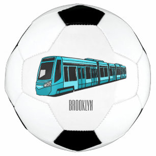 Ballon De Foot Illustration de locomotive électrique
