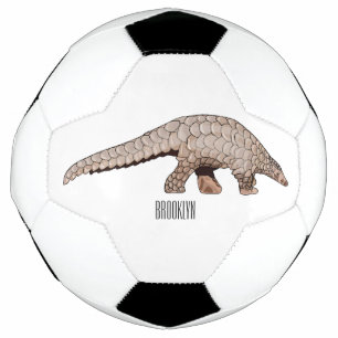 Ballon De Foot Illustration de Pangolin