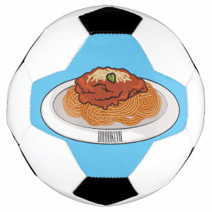 Ballon De Foot Illustration de Spaghetti