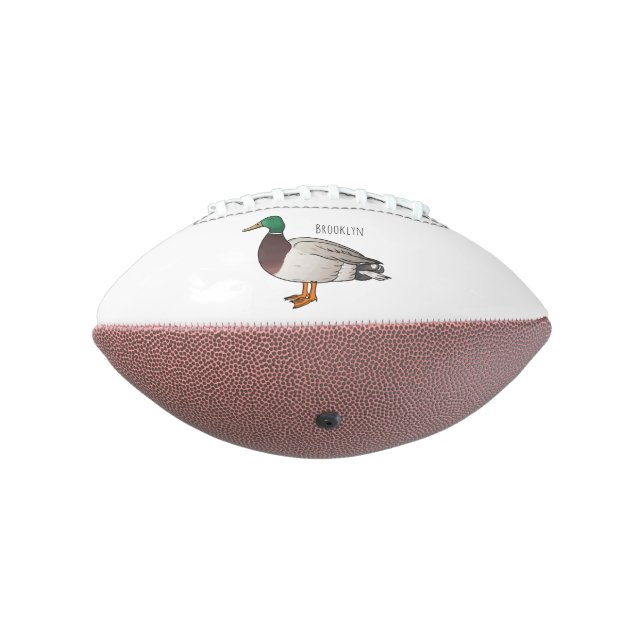 Ballon De Foot Illustration du canard de Majard (Tourné à 270°)