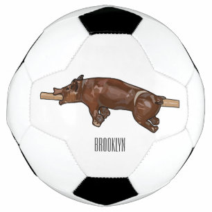 Ballon De Foot Illustration du rôti de porc / rôti de porc