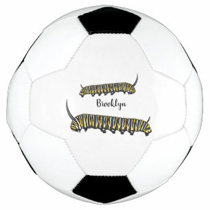 Ballon De Foot Illustration Monarch caterpillar