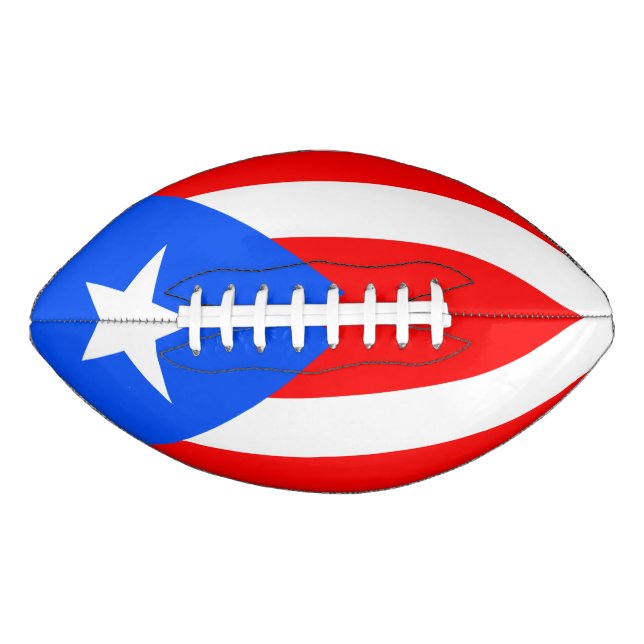 Ballon De Foot Indicateur Porto Rico (Devant)