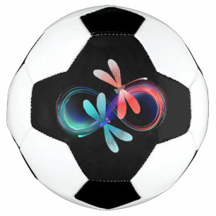 Ballon De Foot Infini avec libellules lumineuses