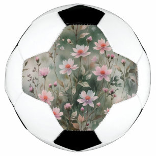 Ballon De Foot Joli Fleur sauvage