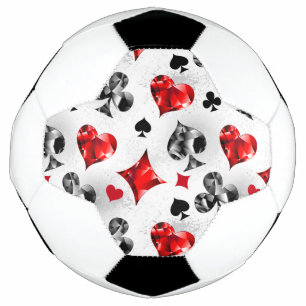 Ballon De Foot Joueur de poker Joueur de cartes de jouer costumes