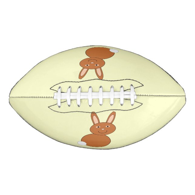 Ballon De Foot Joyeux Football Bunny de Pâques (Devant)
