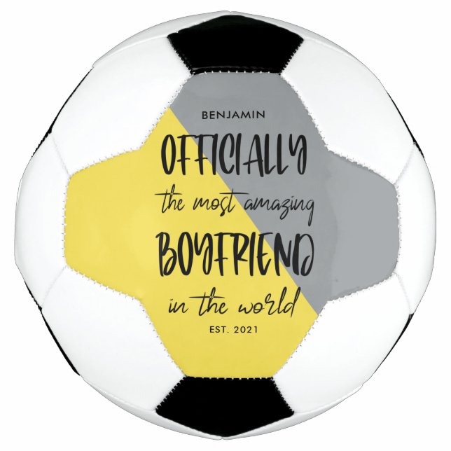 Ballon De Foot L'Année La Plus Extraordinaire Des Amis De Garçon  (Devant)