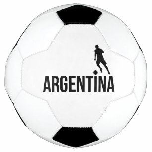 Ballon De Foot Le footballeur du drapeau argentin utilise point c