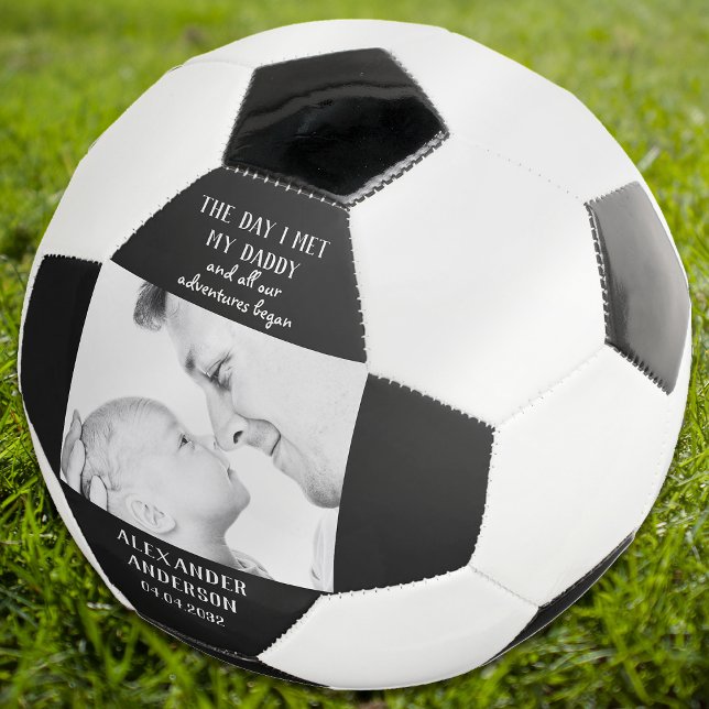 Ballon De Foot Le jour où j'ai rencontré mon père Photo première  (Créateur téléchargé)
