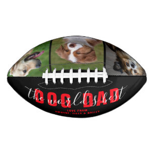 Ballon De Foot Le meilleur chien du monde DAD Custom Pet Photo