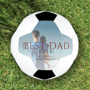 Ballon De Foot Le meilleur papa jamais père`s Day Photo