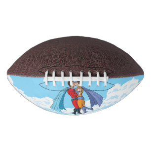 Ballon De Foot Les personnages de Slipperyjoe's deux super-héros