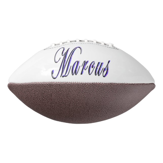 Ballon De Foot logo de Blue Starry Marcus (Tourné à 270°)